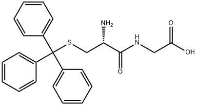 N-[S-Trityl-L-cysteinyl]glycine Structure