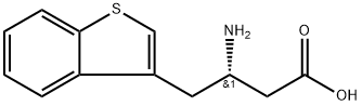 (S)-3-AMINO-4-(3-BENZOTHIENYL)BUTANOIC ACID HYDROCHLORIDE 구조식 이미지