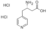 (S)-3-AMINO-4-(4-PYRIDYL)-BUTYRIC ACID-2HCL 구조식 이미지