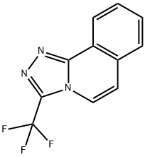 3-(Trifluoromethyl)-s-triazolo[3,4-a]isoquinoline Structure