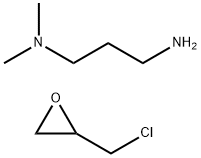 2-(클로로메틸)옥시란:N,N-디메틸프로판-1,3-디아민 구조식 이미지