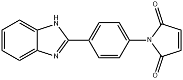 N-[4-(2-BENZIMIDAZOLYL)PHENYL]MALEIMIDE Structure