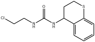 1-(2-Chloroethyl)-3-(3,4-dihydro-2H-1-benzothiopyran-4-yl)urea Structure