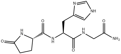 PGLU-HIS-GLY AMIDE Structure