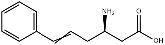 (R)-3-AMINO-(6-PHENYL)-5-HEXENOIC ACID HYDROCHLORIDE Structure