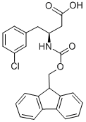 270596-40-2 FMOC-(S)-3-AMINO-4-(3-CHLORO-PHENYL)-BUTYRIC ACID
