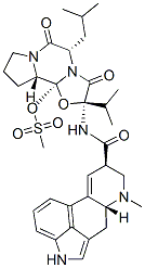 ergocryptine methanesulfonate 구조식 이미지