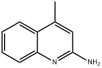 4-METHYL-2-QUINOLINAMINE Structure