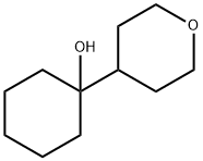 Cyclohexanol, 1-(tetrahydro-4-pyranyl)- Structure