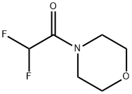 모르폴린,4-(디플루오로아세틸)-(8Cl,9CI) 구조식 이미지
