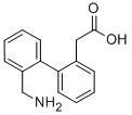 2'-(AMINOMETHYL)-BIPHENYL-2-ACETIC ACID 구조식 이미지