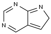 6H-Pyrrolo[2,3-d]pyrimidine (8CI,9CI) Structure