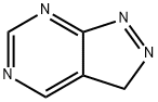 3H-피라졸로[3,4-d]피리미딘(8CI,9CI) 구조식 이미지