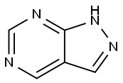 1H-피라졸로[3,4-D]피리미딘 구조식 이미지