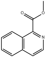 ISOQUINOLINE-1-CARBOXYLIC ACID METHYL ESTER 구조식 이미지