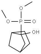 exo-(2-hydroxy-2-norbornyl)phosphonic acid dimethyl ester Structure