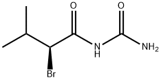 (S)-2-Bromoisovalerylurea Structure