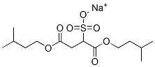 나트륨1,4-디이소펜틸설포나토숙시네이트 구조식 이미지