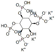 D-INS 1,3,4,5-TETRAKISPHOSPHATE TETRAPOTASSIUM SALT Structure