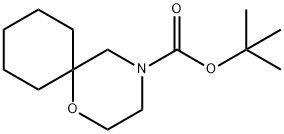 4-BOC-1-OXA-4-AZASPIRO[5.5]UNDECANE Structure