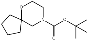 9-BOC-6-OXA-9-AZASPIRO[4.5]데칸 구조식 이미지