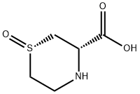3-Thiomorpholinecarboxylicacid,1-oxide,(1S,3S)-(9CI) 구조식 이미지