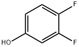 3,4-Difluorophenol  구조식 이미지
