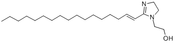 2-(헵타데켄일)-4,5-디히드로-1H-이미다졸-1-에탄올 구조식 이미지