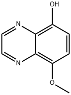 5-Quinoxalinol,  8-methoxy- 구조식 이미지