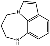 1,2,3,4-테트라히드로피롤로[1,2,3-ef]-1,5-벤조디아제핀 구조식 이미지