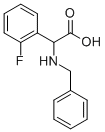 N-BENZYL-2-FLUOROPHENYLGLYCINE 구조식 이미지