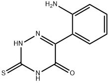 6-(2-AMINO-PHENYL)-3-THIOXO-3,4-DIHYDRO-2H-[1,2,4]TRIAZIN-5-ONE 구조식 이미지