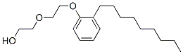 POLYOXYETHYLENE(2)NONYLPHENYL에테르 구조식 이미지