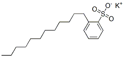 포타슘도데실벤젠설포네이트 구조식 이미지