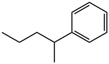 2-PHENYLPENTANE 구조식 이미지