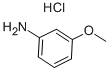 M-ANISIDINE HYDROCHLORIDE Structure
