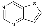 티에노[3,2-d]피리미딘(8CI,9CI) 구조식 이미지