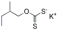 2-메틸부틸디티오카보네이트칼륨 구조식 이미지