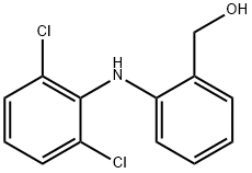 (2-(2,6-DICHLOROANILINO)PHENYL) METHANOL Structure
