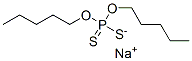 sodium O,O-dipentyl dithiophosphate  Structure