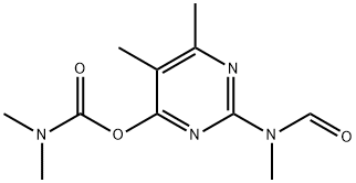 DESMETHYL-FORMAMIDO-PIRIMICARB Structure