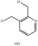 2,3-бис(хлорметил)пиридин
гидрохлорид структурированное изображение