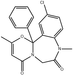 ketazolam Structure