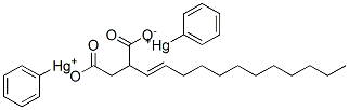 diphenyl[mu-[(tetrapropenyl)succinato(2-)-O:O']]dimercury 구조식 이미지