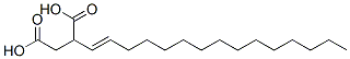 pentadecenyl-Butanedioic acid Structure