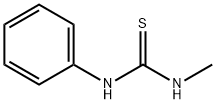 1-Methyl-3-phenyl-2-thiourea 구조식 이미지