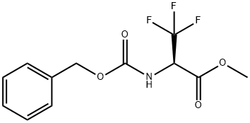 메틸N-[(벤질록시)카르보닐]-3,3,3-트리플루오로알라니네이트 구조식 이미지