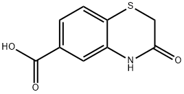 3,4-Dihydro-3-oxo-2H-benzo[b][1,4]thiazine-6-carboxylic acid 구조식 이미지