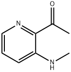 Ethanone, 1-[3-(methylamino)-2-pyridinyl]- (9CI) Structure