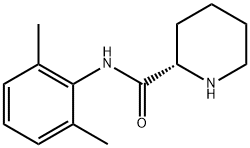 (2S)-N-(2,6-Dimethylphenyl)-2-piperidinecarboxamide) 구조식 이미지
